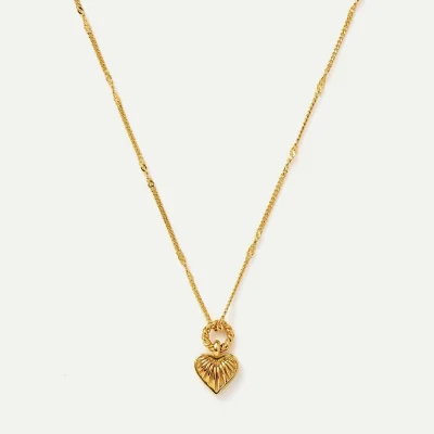 Heart Charm Pendant Necklace